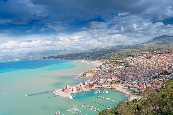 Castellamare del Golfo in Italië — Stockfoto