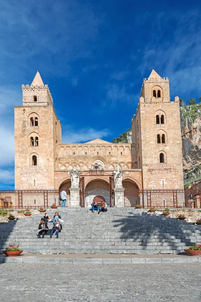 Catedral medieval de Norman — Fotografia de Stock