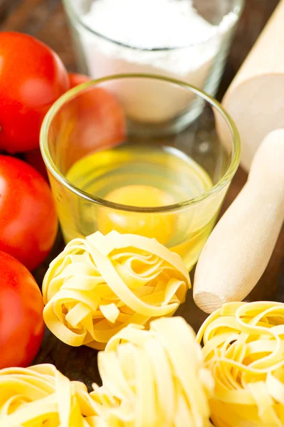 Ingredientes prontos para cozinhar — Fotografia de Stock