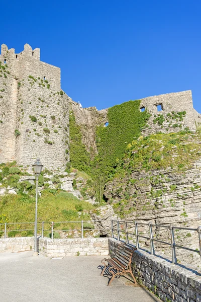 Vista de fortalezas antigas — Fotografia de Stock