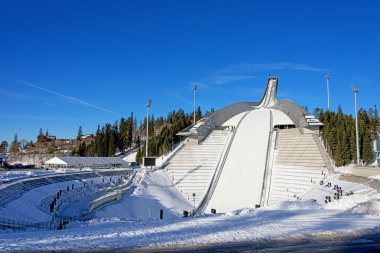 Holmenkollen ski jump oslo Norveç