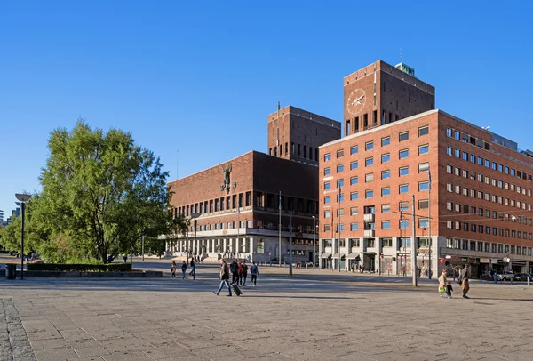 Arquitetura da Área Aker Brygge em Oslo — Fotografia de Stock