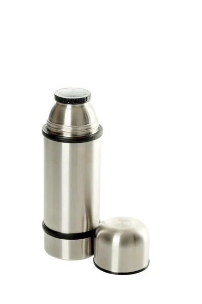 Metal Thermo flask — Stock Photo, Image