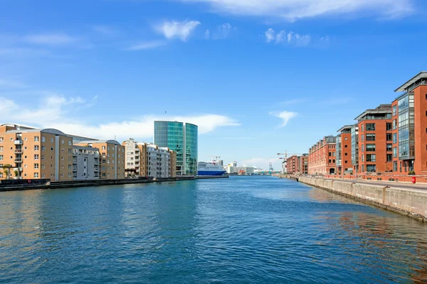 Waterfront property in Copenhagen — Stock Photo, Image