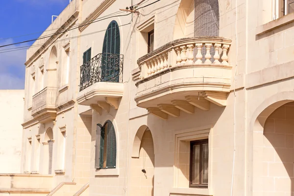 Facade of residential building — Stock Photo, Image