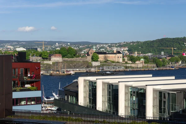 날에 오슬로의 도시 — 스톡 사진