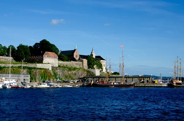 奥斯陆的Akershus要塞 — 图库照片