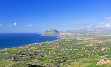 Sicily coast view