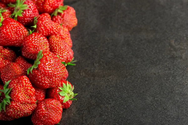 Strawberries with copy space — Stock Photo, Image