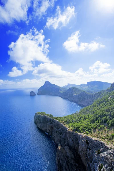 Formentor Landskab, Mallorca - Stock-foto