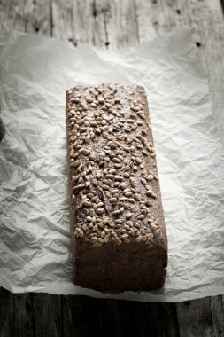 Ekmek somun yakın çekim