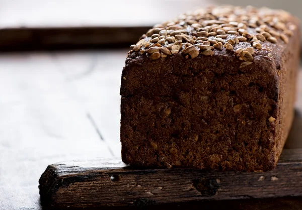 Bread loaf macro view — Stock Photo, Image