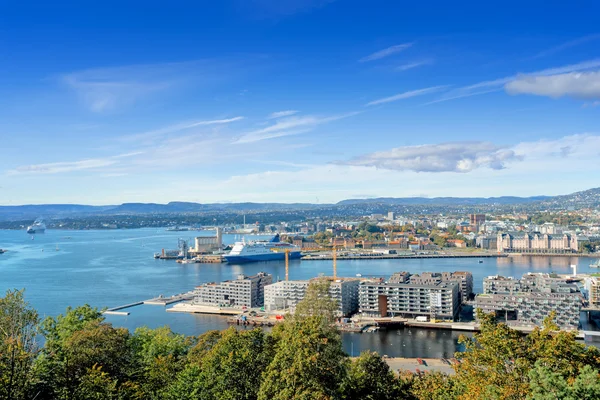 Oslo Norvegia vista — Foto Stock