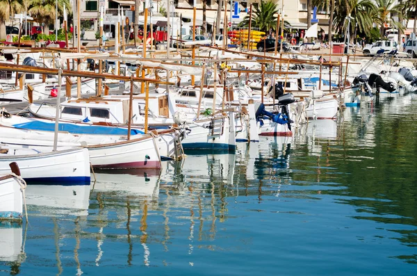 Barcos de pesca en Malta — Foto de Stock