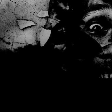 Hayalet, korku arka plan film Poster proje için