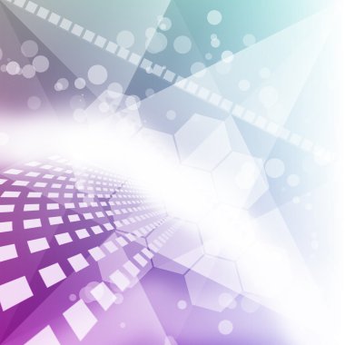 Gelecekçi soyut arkaplan
