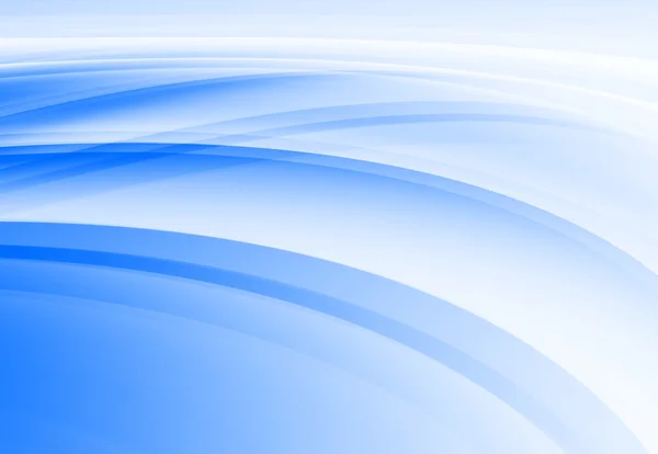 Blue Curved Abstract Background — Stock Photo, Image