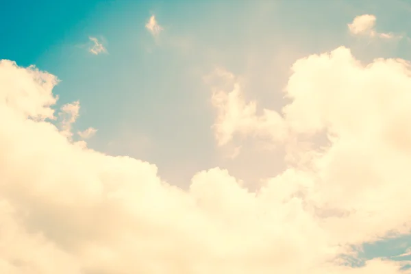 Sky And Clouds Background,Filters Look — Stock Photo, Image