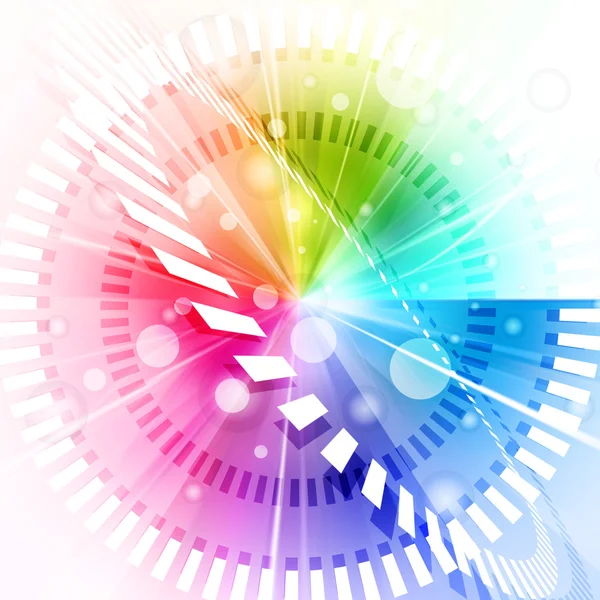 Multicolored Futuristic Background — Stock Photo, Image