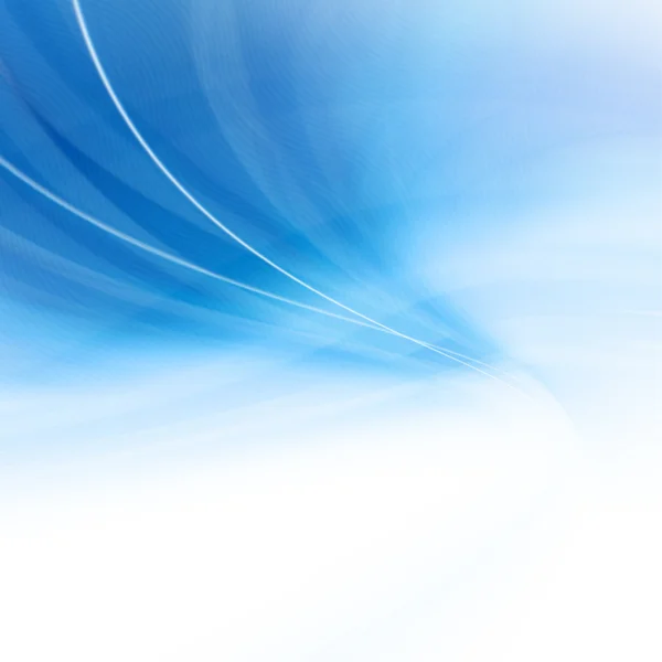 Blue Curved Abstract Background — Stock Photo, Image