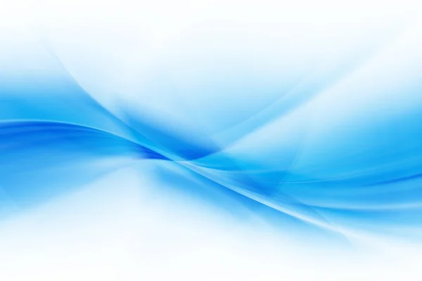 蓝色曲线抽象背景 — 图库照片