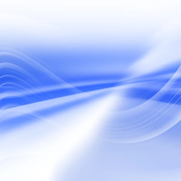 Blue Curved Abstract Background — Stock Photo, Image