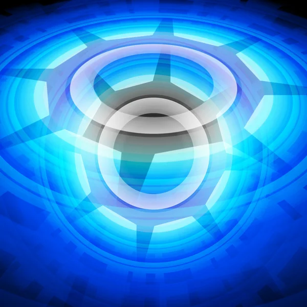 Blue Abstract Technology Background — Stock Photo, Image