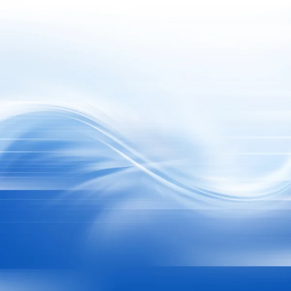 Blue Curved Abstract Background — Stock Photo, Image