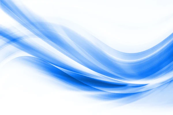 Sfondo blu curvo — Foto Stock