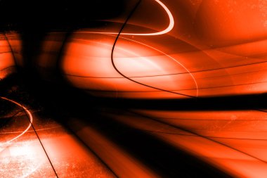 Turuncu Soyut Arkaplan