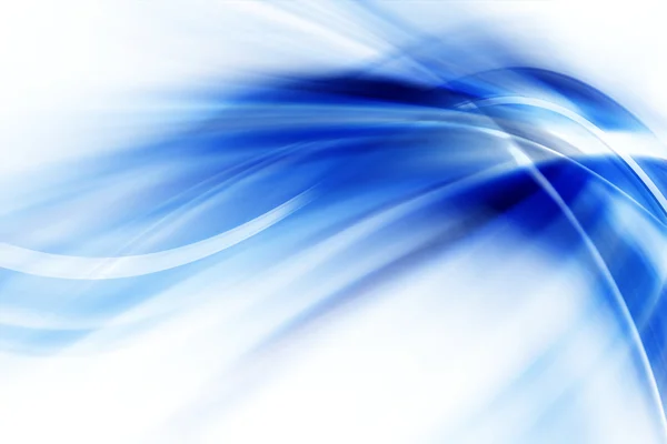 抽象的な青い曲線背景 — ストック写真
