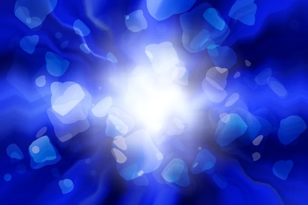 Blue Abstract Futuristic Background — Stock Photo, Image