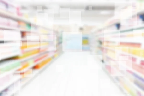 Retail Store Blurred Background — Fotografie, imagine de stoc