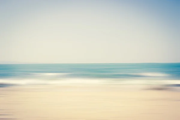 Strand scène achtergrond wazig — Stockfoto