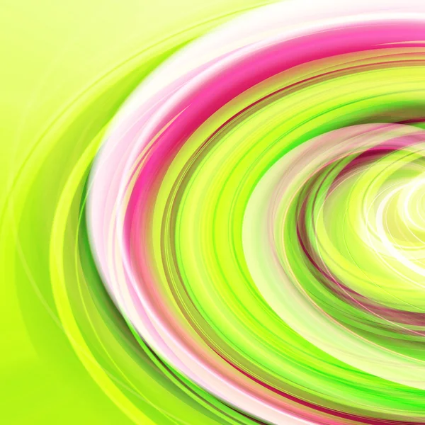 Fondo espiral abstracto verde —  Fotos de Stock