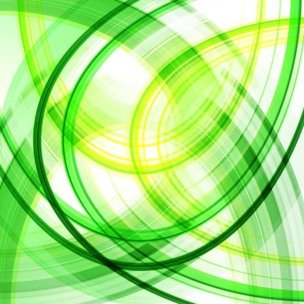 Fundo espiral abstrato verde — Fotografia de Stock