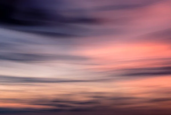 Defocused sunset sky  natural background — Stock Photo, Image