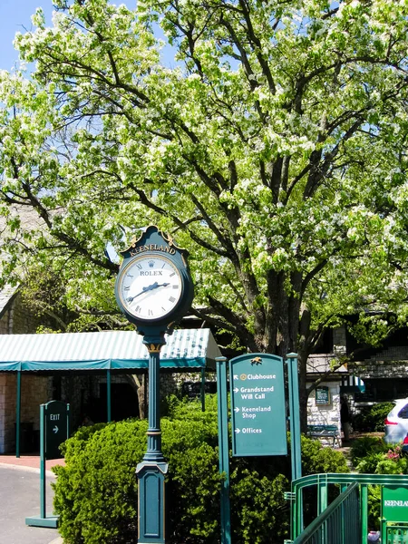 Lexington Usa April 2010 Keeneland Fullblod Hästkapplöpning Och Försäljning Anläggning — Stockfoto