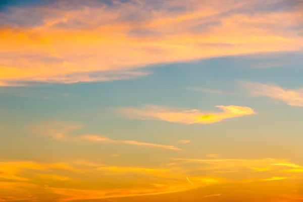 Cielo del atardecer — Foto de Stock