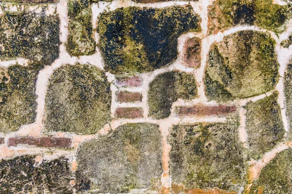 Старая текстура каменной стены гранжа — стоковое фото