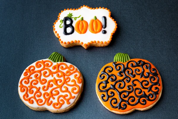 Halloween homemade cookies. — Stock Photo, Image
