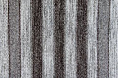 Gri, beyaz ve siyah çizgili, doku geri yün rustik kilim