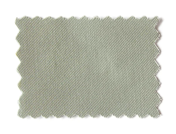 Amostras de amostra de tecido isoladas no fundo branco — Fotografia de Stock