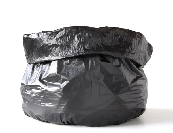 Garbage bag isolated on white — Stock Photo, Image