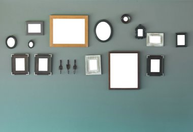 Duvardaki resim çerçevesi