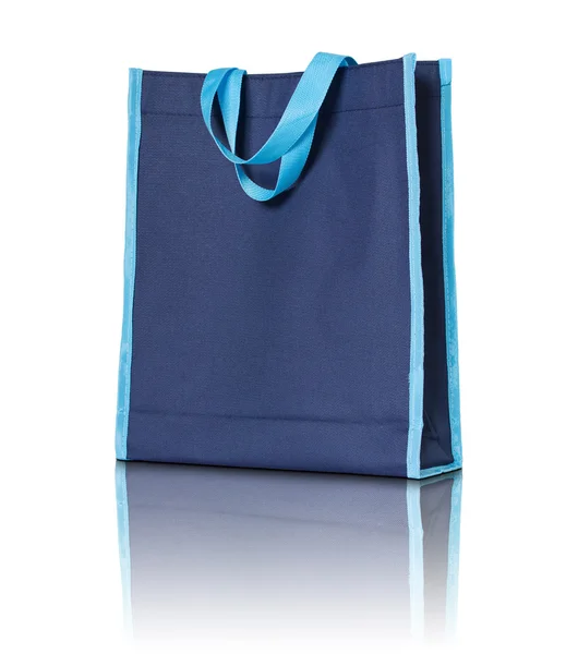 Bolsa de compras azul —  Fotos de Stock