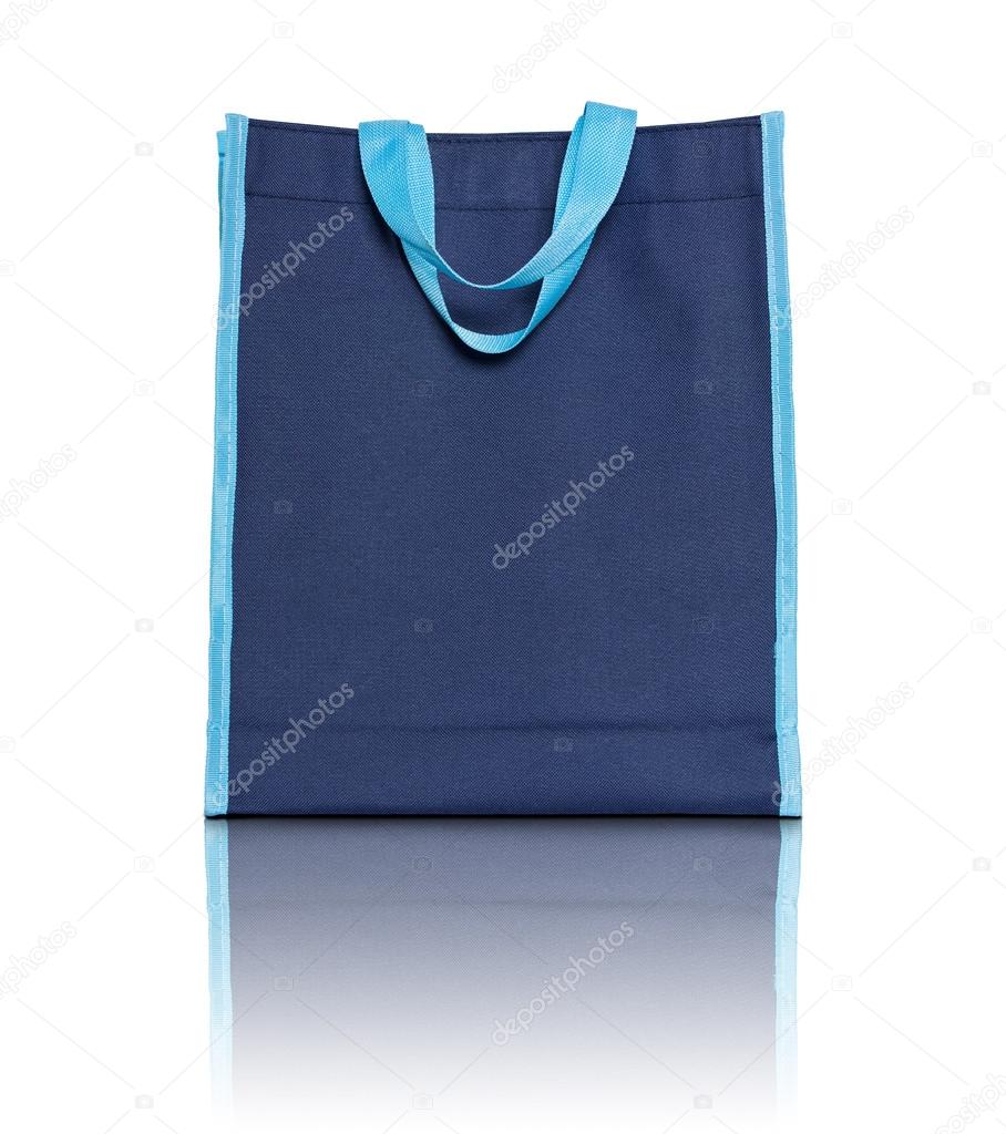 blue shopping bag