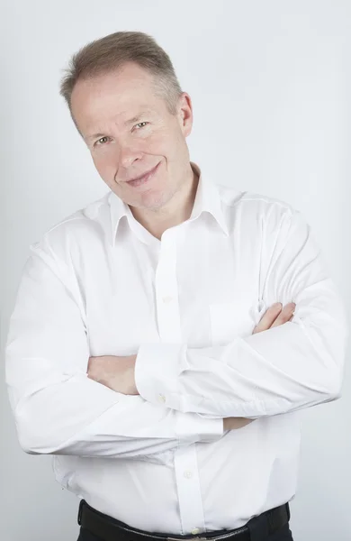 Bonito sorridente homem de negócios retrato — Fotografia de Stock