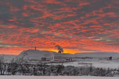 Kiruna madeni dünyanın en büyük ve en modern yeraltı demir madenidir..