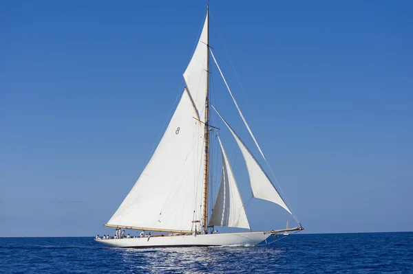 古帆船在沛纳海经典 yac 帆船赛期间 — ストック写真